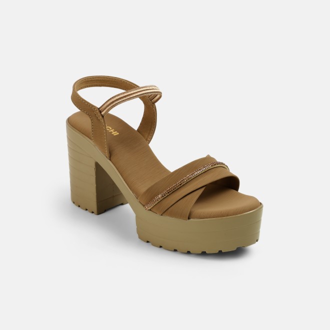 Mochi Women Beige-red Casual Sandals (SKU: 34-311-89-36)