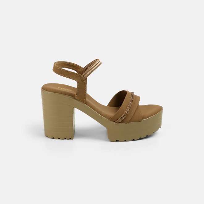 Mochi Women Beige-red Casual Sandals (SKU: 34-311-89-36)