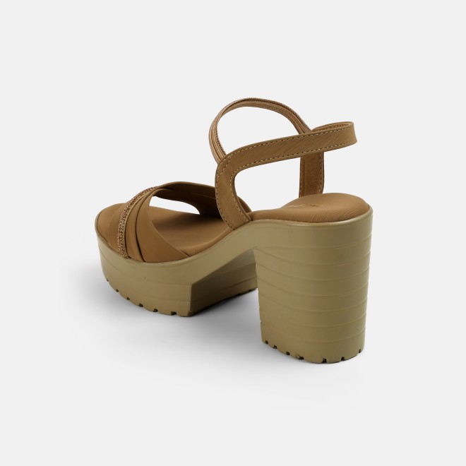 Mochi Women Beige-red Casual Sandals (SKU: 34-311-89-36)