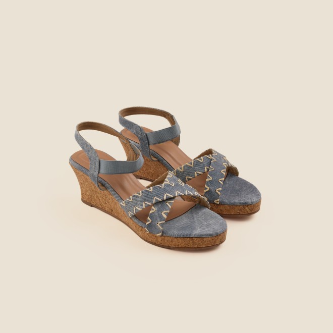 Mochi Women Blue Casual Sandals (SKU: 34-354-45-39)