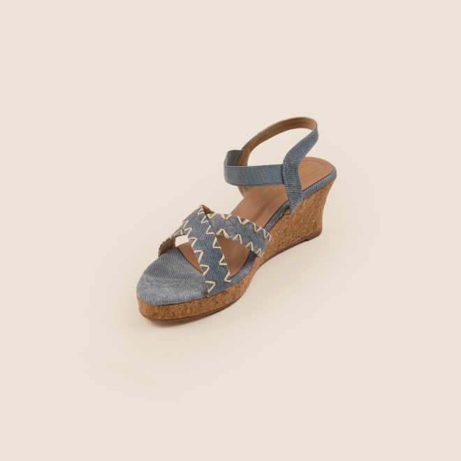 Mochi Women Blue Casual Sandals (SKU: 34-354-45-39)