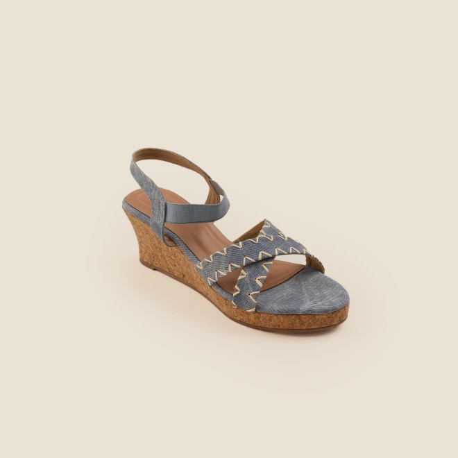 Mochi Women Blue Casual Sandals (SKU: 34-354-45-39)