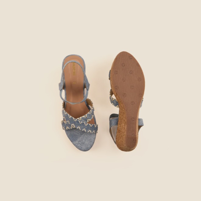 Mochi Women Blue Casual Sandals (SKU: 34-354-45-39)