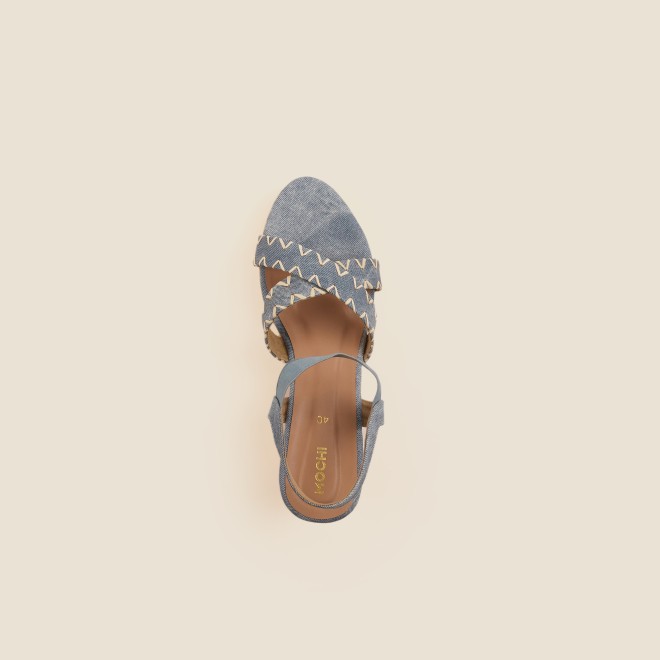 Mochi Women Blue Casual Sandals (SKU: 34-354-45-39)