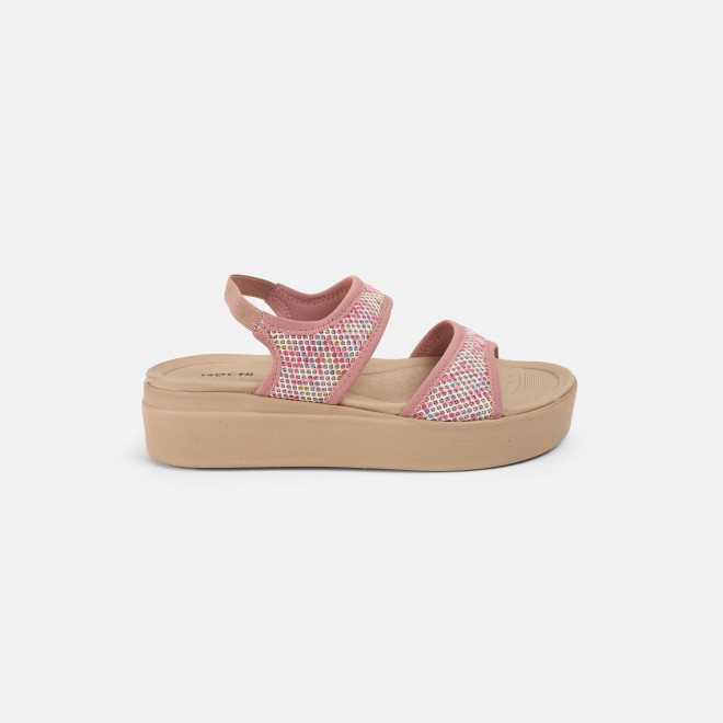 Mochi Women Pink Casual Sandals (SKU: 34-358-24-37)