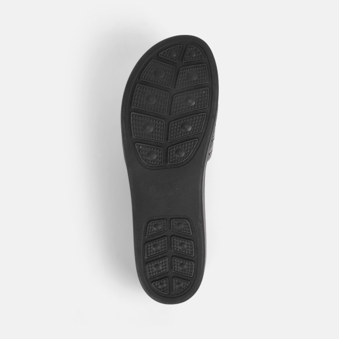 Mochi Women Black Casual Slip Ons (SKU: 34-360-11-38)