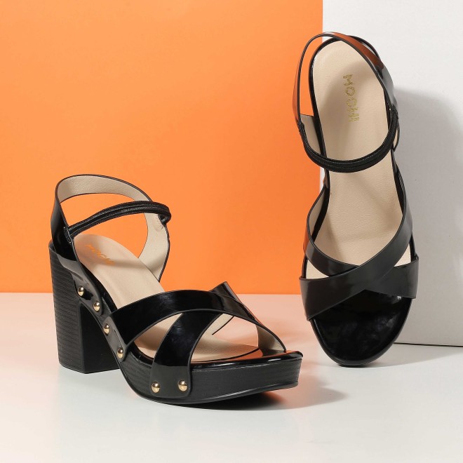 Women Black Casual Sandals