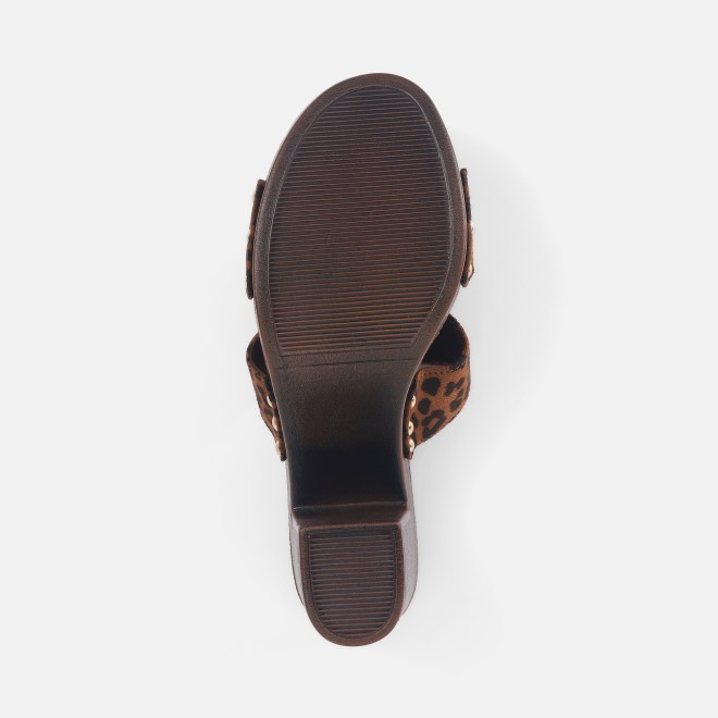 Mochi Women Tan Casual Slip Ons (SKU: 34-364-23-37)