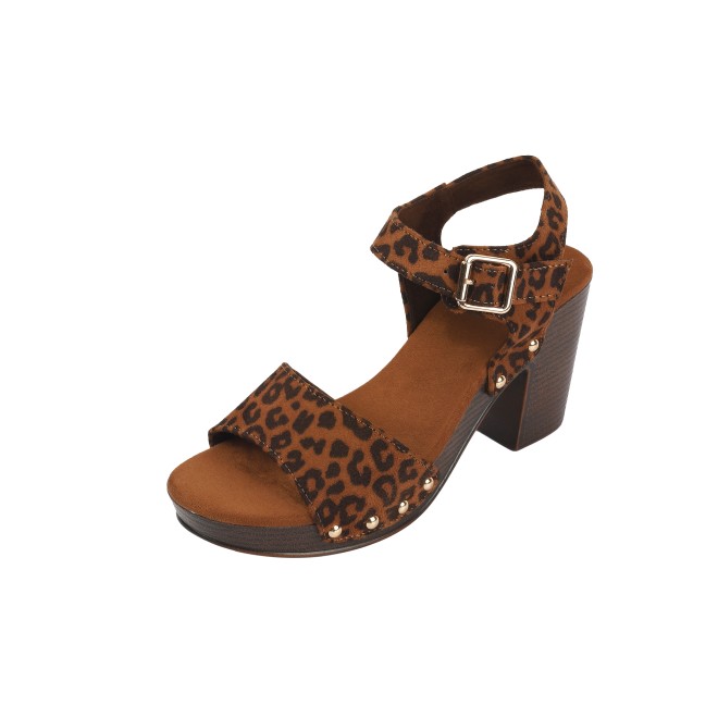 Mochi Women Tan Casual Sandals (SKU: 34-365-23-36)