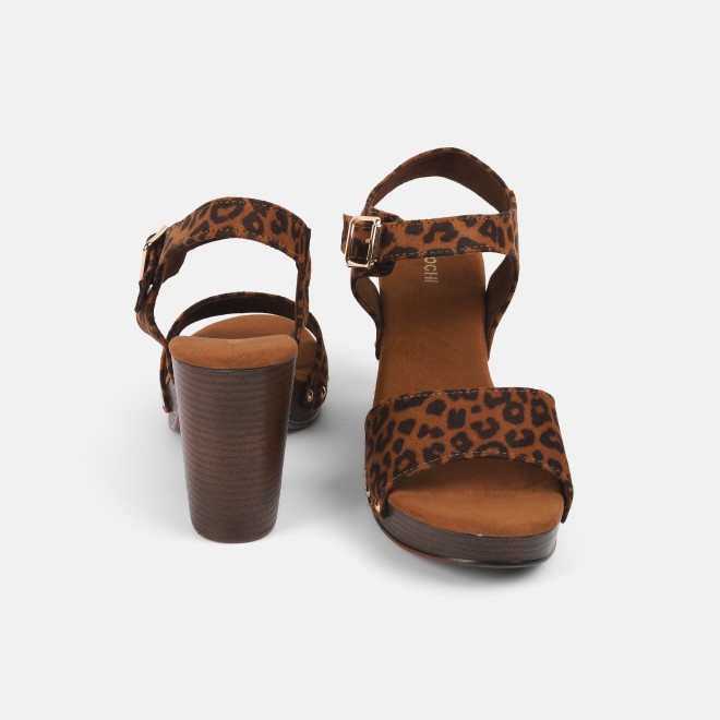 Mochi Women Tan Casual Sandals (SKU: 34-365-23-36)