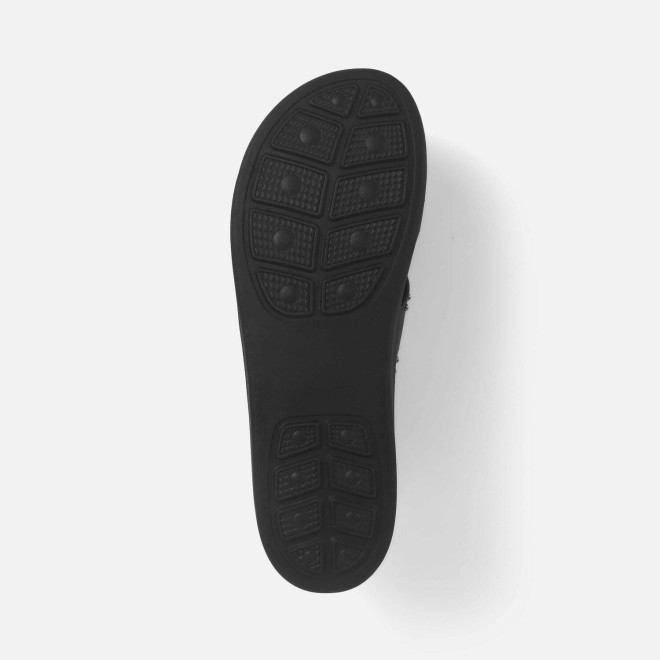 Mochi Women Black Casual Slippers (SKU: 34-386-11-39)