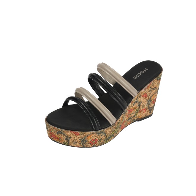 Mochi Women Black Casual Slip Ons (SKU: 34-390-11-37)