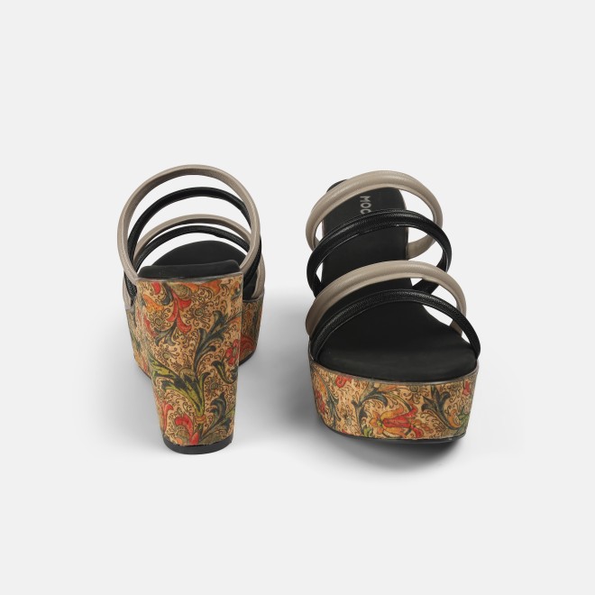 Mochi Women Black Casual Slip Ons (SKU: 34-390-11-37)