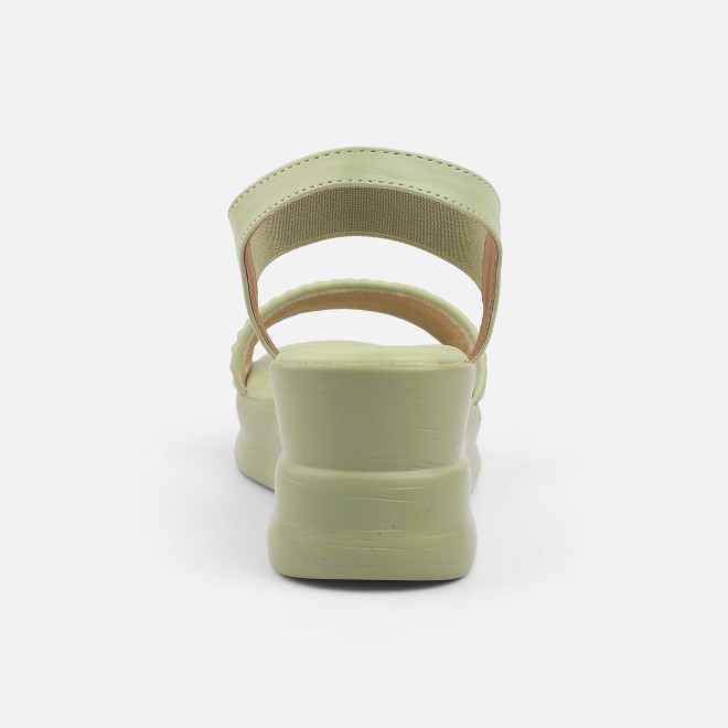 Mochi Women Green Casual Sandals (SKU: 34-399-21-37)