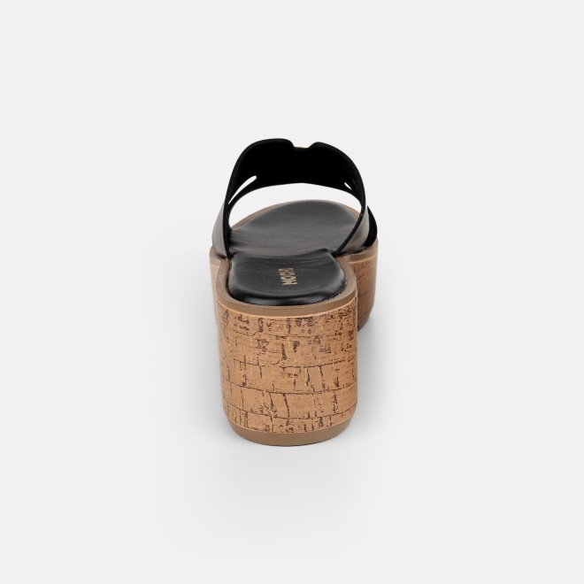 Mochi Women Black Casual Slip Ons (SKU: 34-420-11-35)
