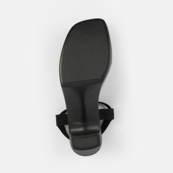 Mochi Women Black Casual Sandals (SKU: 34-422-11-36)