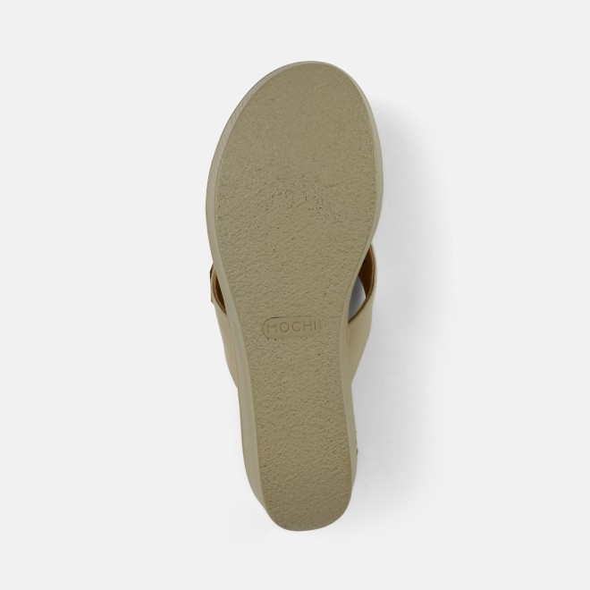 Mochi Women Green Casual Slippers (SKU: 34-425-21-37)