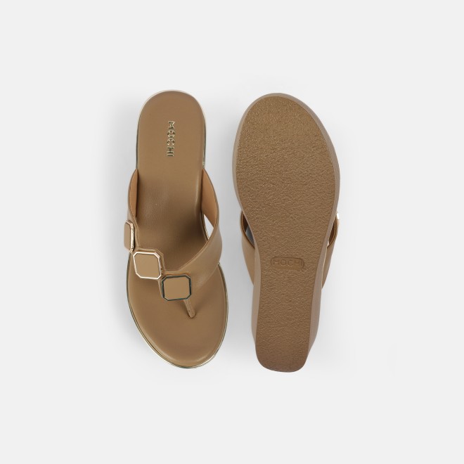 Mochi Women Rose-wood Casual Slippers (SKU: 34-425-9-36)