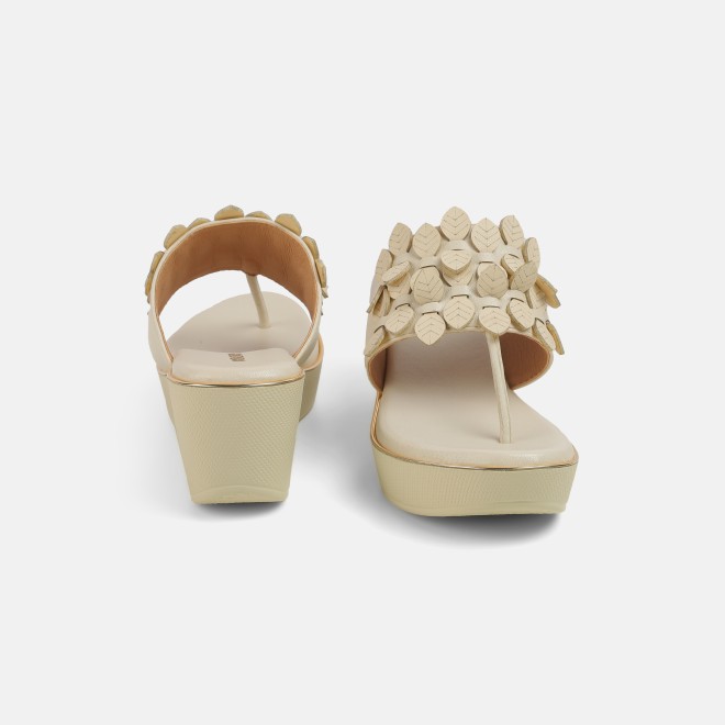 Mochi Women Beige Casual Slip Ons (SKU: 34-435-20-35)