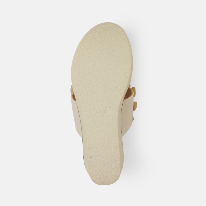 Mochi Women Beige Casual Slip Ons (SKU: 34-435-20-35)