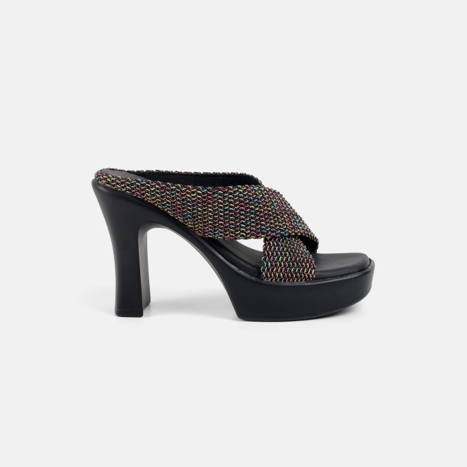Mochi Women Black Casual Slip Ons (SKU: 34-436-11-35)