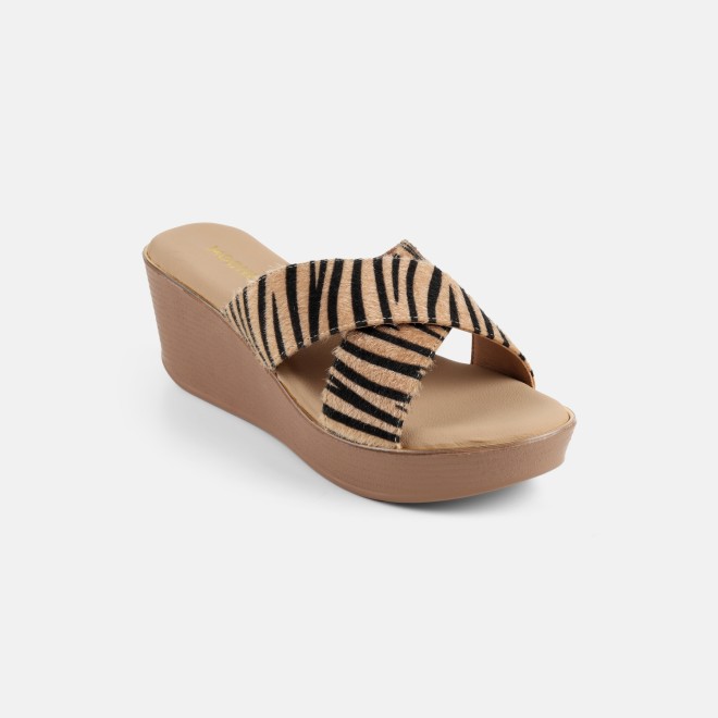Mochi Women Brown Casual Slip Ons (SKU: 34-437-12-36)