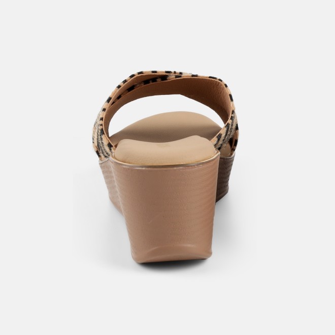 Mochi Women Brown Casual Slip Ons (SKU: 34-437-12-36)