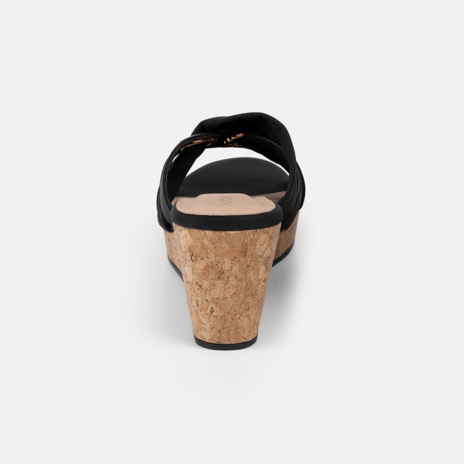 Mochi Women Black Casual Slip Ons (SKU: 34-438-11-37)
