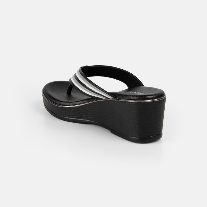 Mochi Women Black Casual Slippers (SKU: 34-449-11-36)