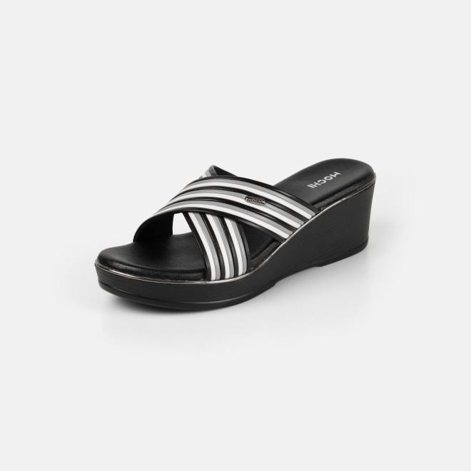 Mochi Women Black Casual Slip Ons (SKU: 34-450-11-36)
