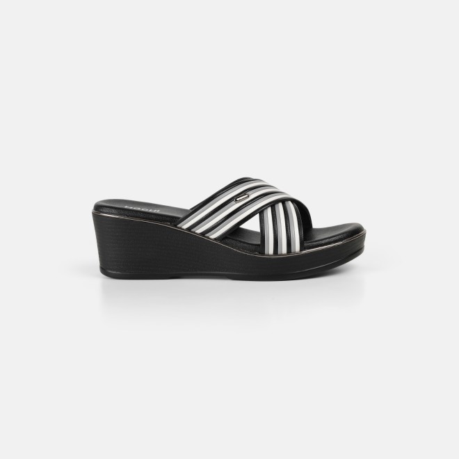 Mochi Women Black Casual Slip Ons (SKU: 34-450-11-36)