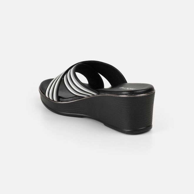 Mochi Women Black Casual Slip Ons (SKU: 34-450-11-36)