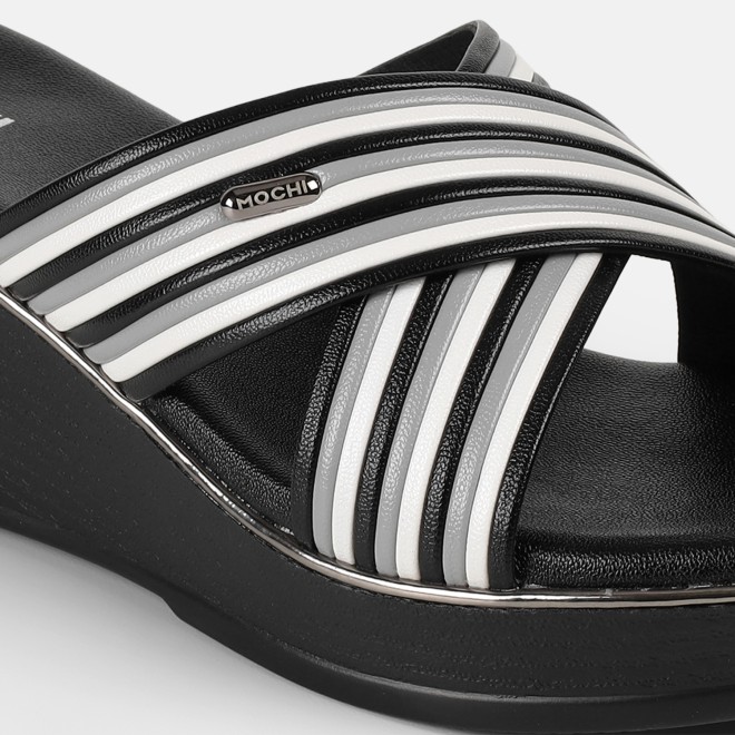 Mochi Women Black Casual Slip Ons (SKU: 34-450-11-36)