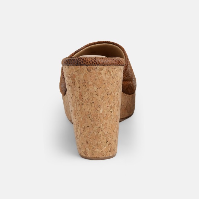 Mochi Women Tan Casual Slip Ons (SKU: 34-451-23-36)