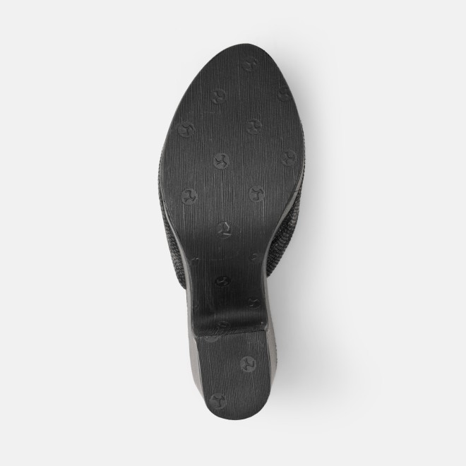 Mochi Women Black Casual Slip Ons (SKU: 34-451-11-36)