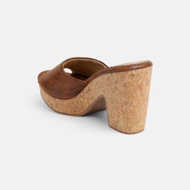 Mochi Women Tan Casual Slip Ons (SKU: 34-451-23-36)