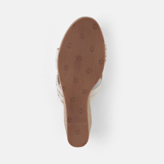 Mochi Women White Casual Slip Ons (SKU: 34-454-16-36)