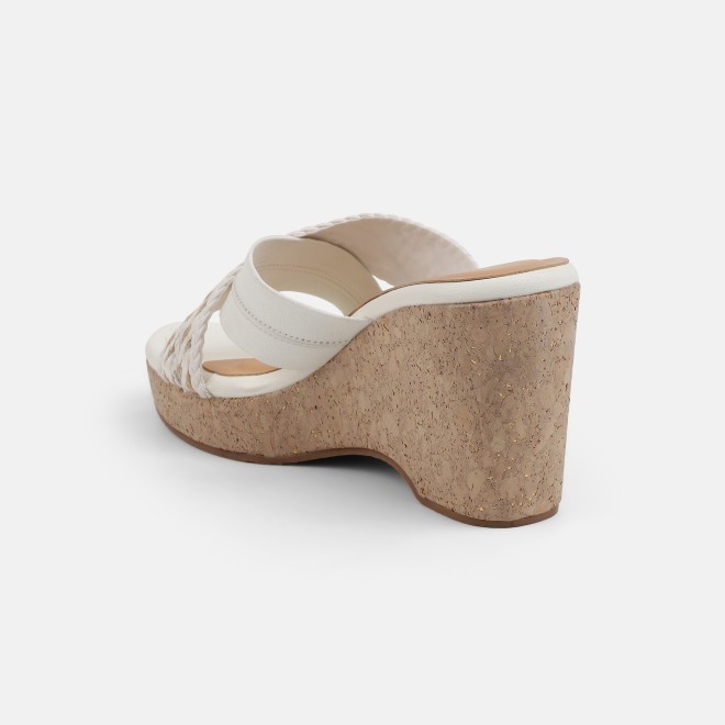 Mochi Women White Casual Slip Ons (SKU: 34-454-16-36)