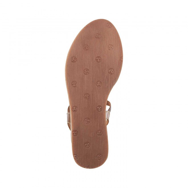 Mochi Women Antique-Gold Party Sandals (SKU: 34-47-28-39)