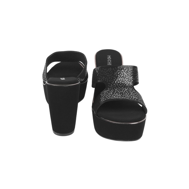 Mochi Women Black Casual Slip Ons (SKU: 34-53-11-36)