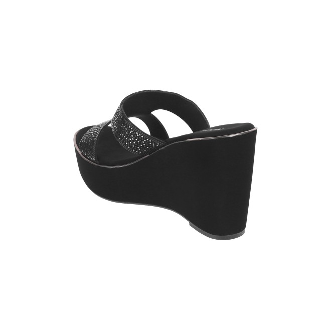 Mochi Women Black Casual Slip Ons (SKU: 34-53-11-36)