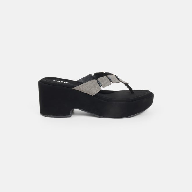 Mochi Women Black Casual Slip Ons (SKU: 34-800218-11-35)