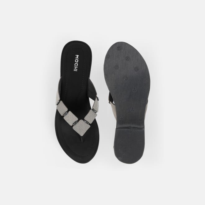 Mochi Women Black Casual Slip Ons (SKU: 34-800218-11-35)
