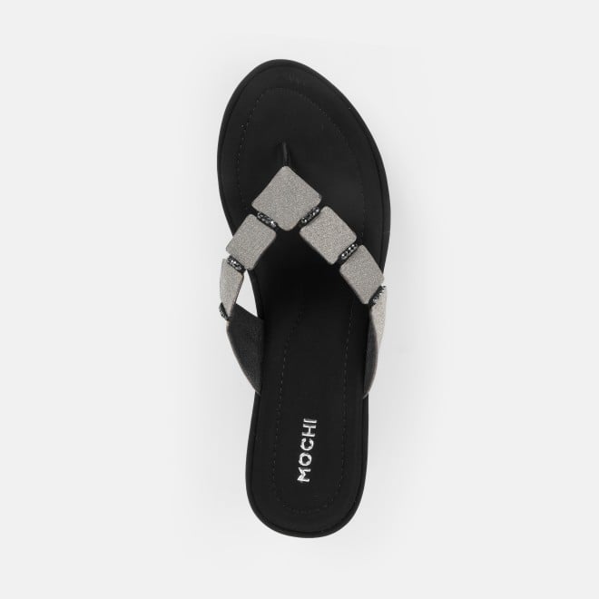 Mochi Women Black Casual Slip Ons (SKU: 34-800218-11-35)