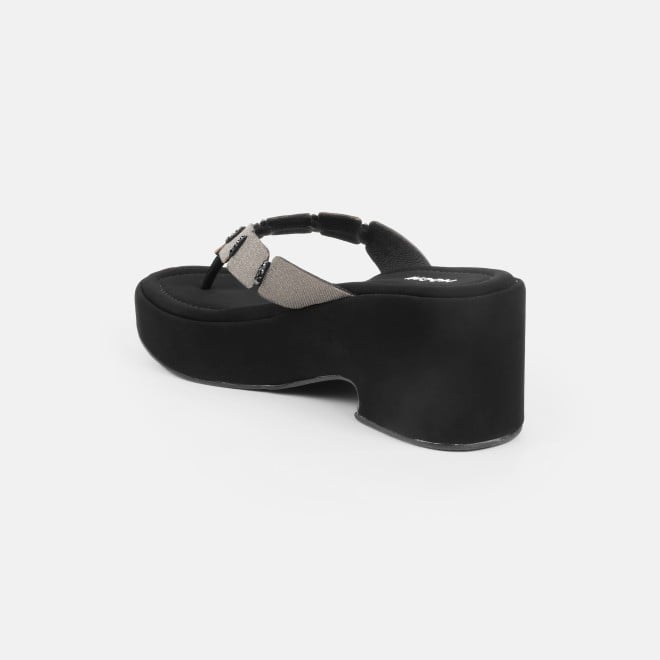 Mochi Women Black Casual Slip Ons (SKU: 34-800218-11-35)