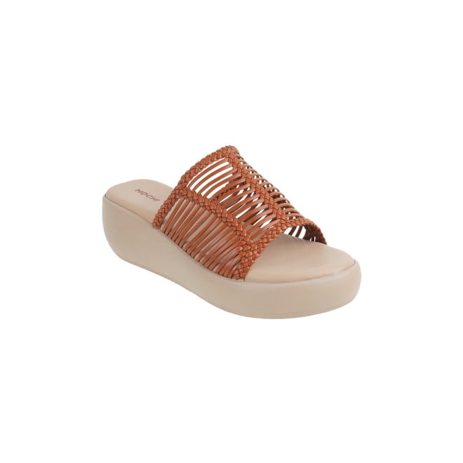 Mochi Women Tan Casual Mules (SKU: 34-800251-23-36)