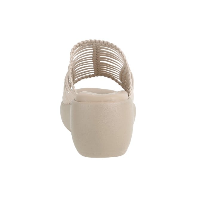 Mochi Women Off-white Casual Mules (SKU: 34-800251-66-36)