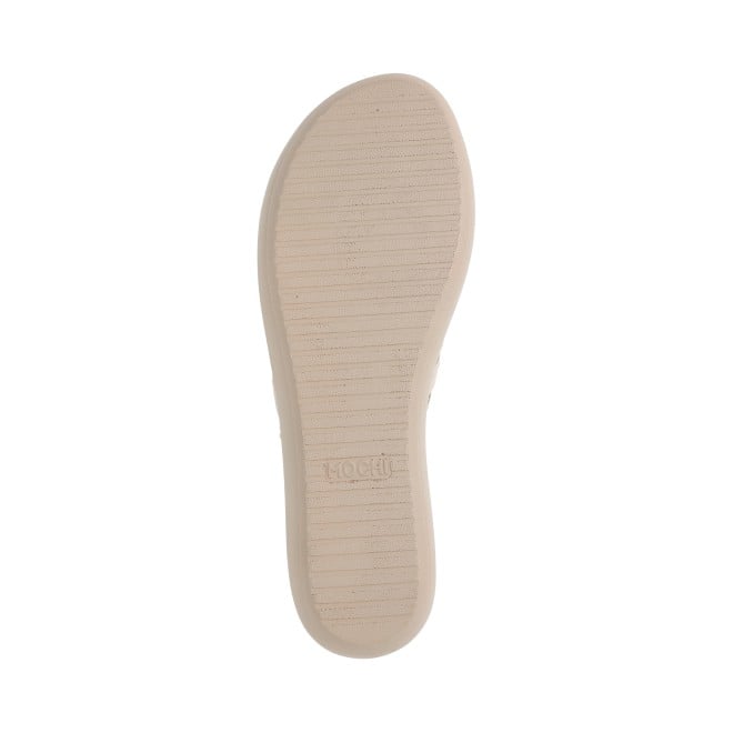 Mochi Women Off-white Casual Mules (SKU: 34-800251-66-36)