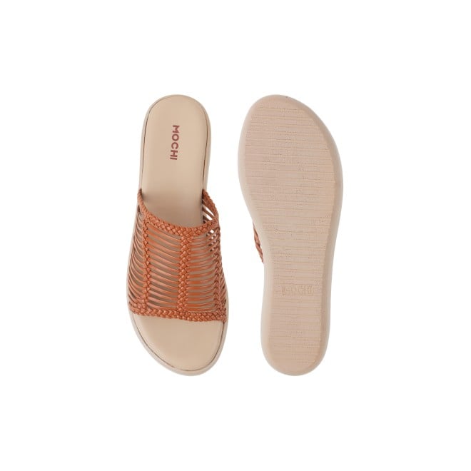Mochi Women Tan Casual Mules (SKU: 34-800251-23-36)