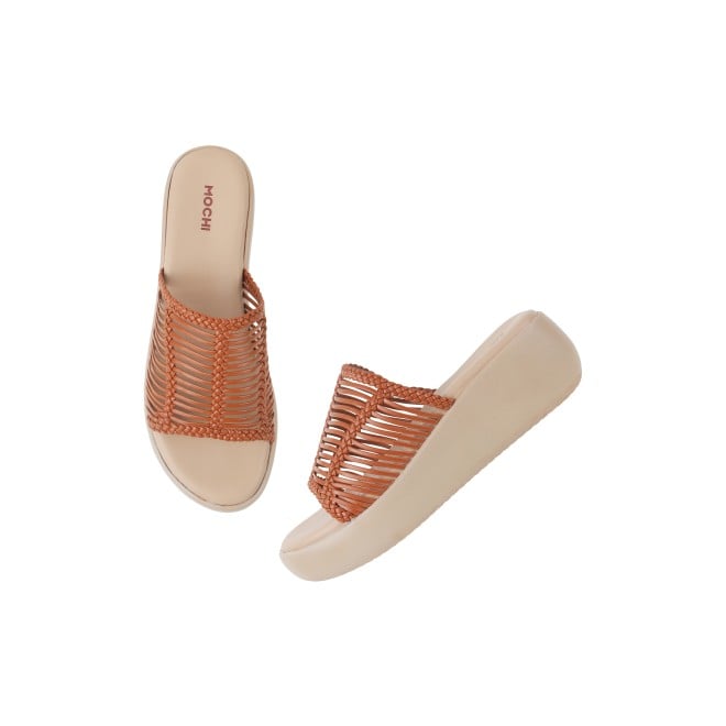 Mochi Women Tan Casual Mules (SKU: 34-800251-23-36)